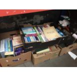 4 boxes of books. Please note, lots 1-1000 are not available for live bidding on the-saleroom.com,