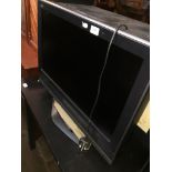 A Panasonic 26" LCD TV with remote Please note, lots 1-1000 are not available for live bidding on