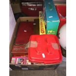 A box of games and tub of Lego Please note, lots 1-1000 are not available for live bidding on the-