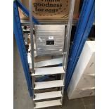 Aluminium step ladders Please note, lots 1-1000 are not available for live bidding on the-saleroom.