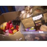 2 boxes of soft toys Please note, lots 1-1000 are not available for live bidding on the-saleroom.