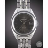 A GENTLEMAN'S STAINLESS STEEL IWC YACHT CLUB AUTOMATIC BRACELET WATCH CIRCA 1969, REF. 811A WITH