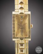 A GENTLEMAN'S 18K SOLID GOLD ROBERGE ORION BRACELET WATCH CIRCA 1990s Movement: Quartz. Case: