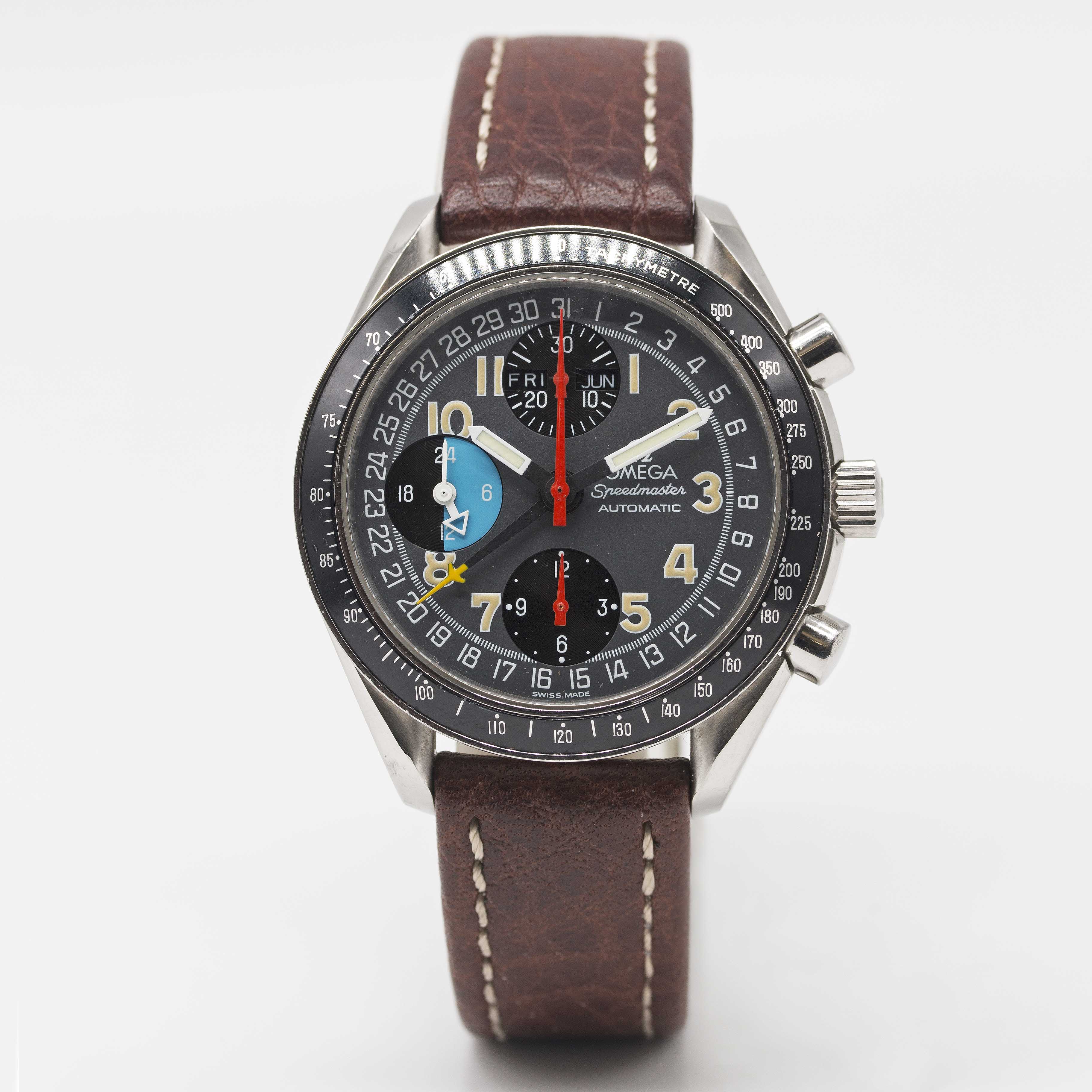 A GENTLEMAN'S STAINLESS STEEL OMEGA SPEEDMASTER "MK 40" TRIPLE CALENDAR AUTOMATIC CHRONOGRAPH - Image 2 of 6