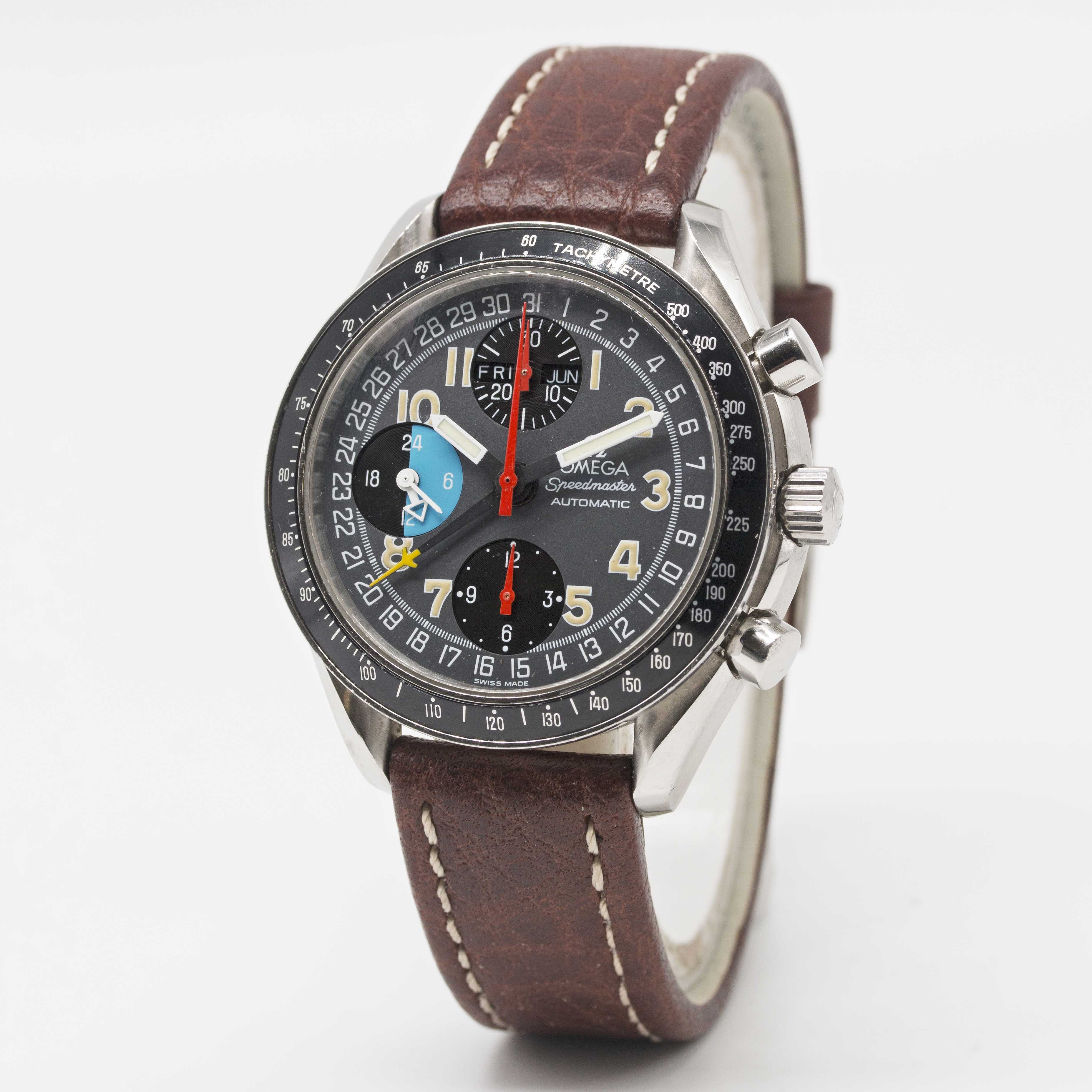 A GENTLEMAN'S STAINLESS STEEL OMEGA SPEEDMASTER "MK 40" TRIPLE CALENDAR AUTOMATIC CHRONOGRAPH - Image 3 of 6
