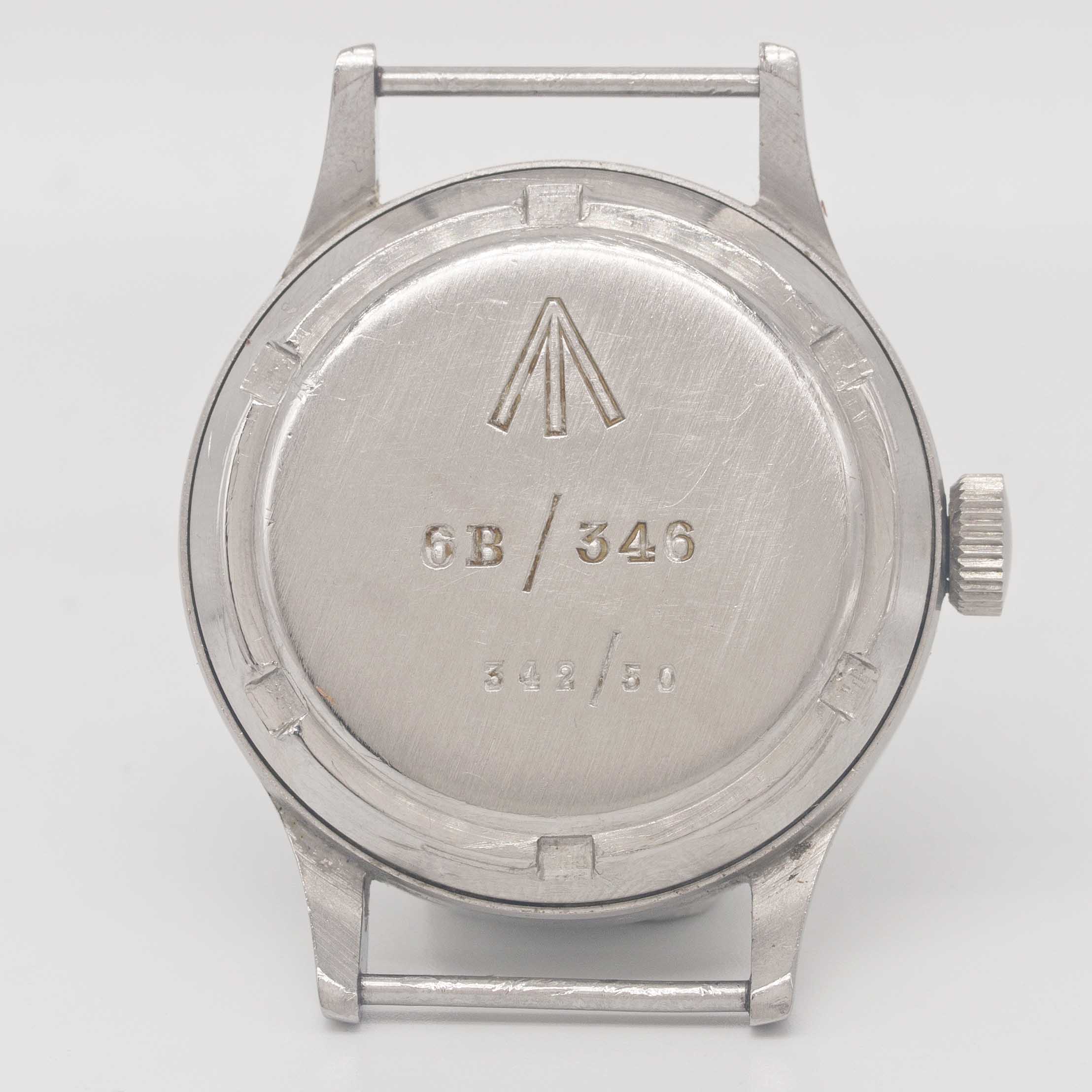 A GENTLEMAN'S STAINLESS STEEL BRITISH MILITARY IWC MARK 11 RAF PILOTS WRIST WATCH DATED 1950 - Image 6 of 9