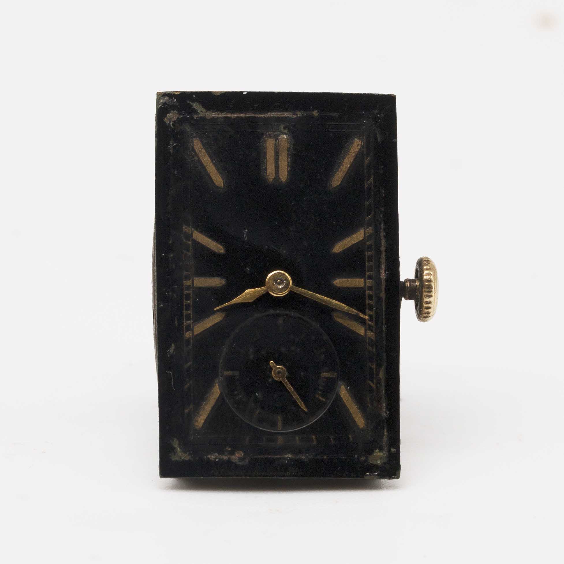 A GENTLEMAN'S 18K SOLID GOLD ROLEX BRANCARD "PRINCE" RECTANGULAR WRIST WATCH CIRCA 1937, REF. 2771 - Image 7 of 9