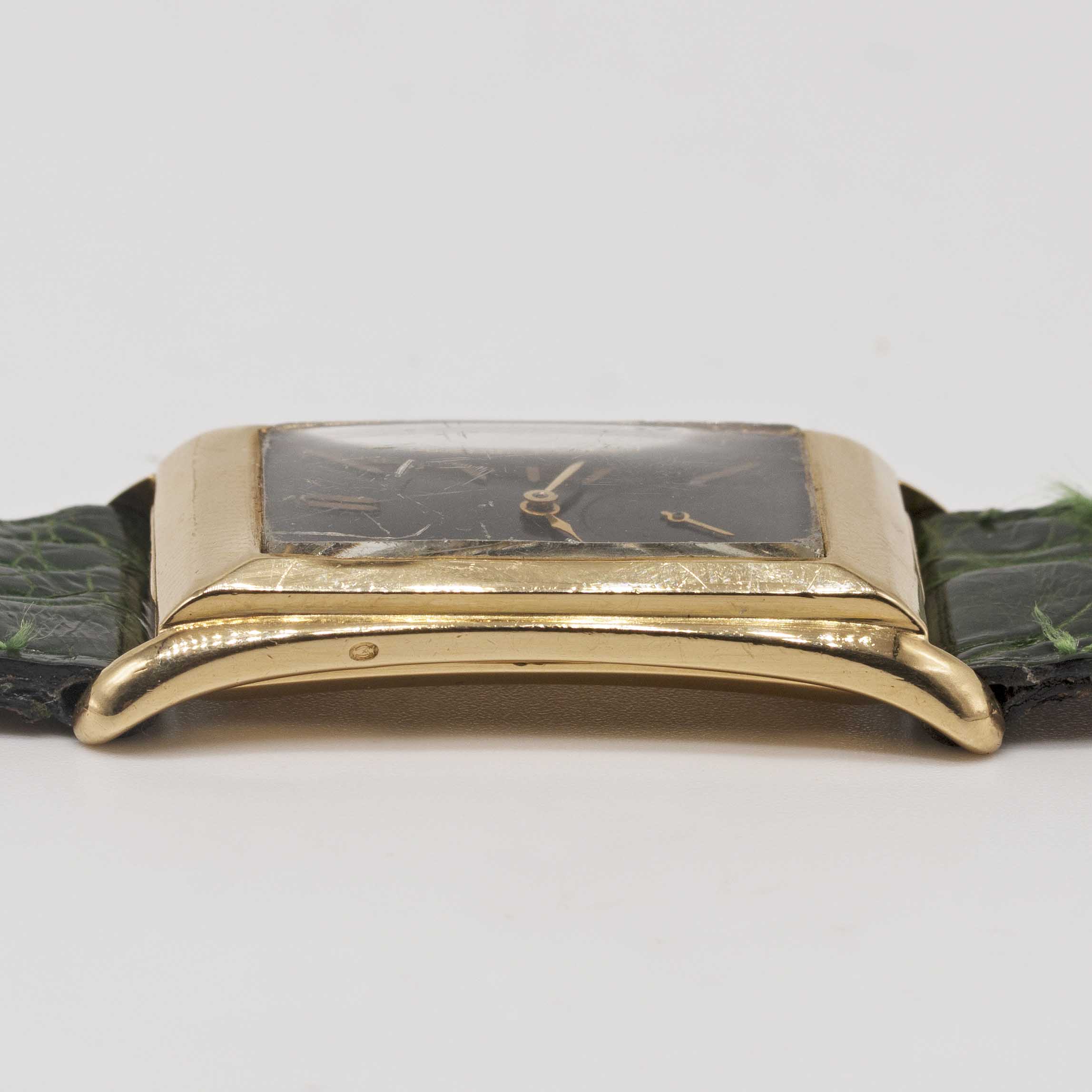 A GENTLEMAN'S 18K SOLID GOLD ROLEX BRANCARD "PRINCE" RECTANGULAR WRIST WATCH CIRCA 1937, REF. 2771 - Image 9 of 9