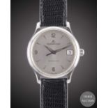 A GENTLEMAN'S STAINLESS STEEL JAEGER LECOULTRE MASTER CONTROL AUTOMATIQUE WRIST WATCH CIRCA 1996,