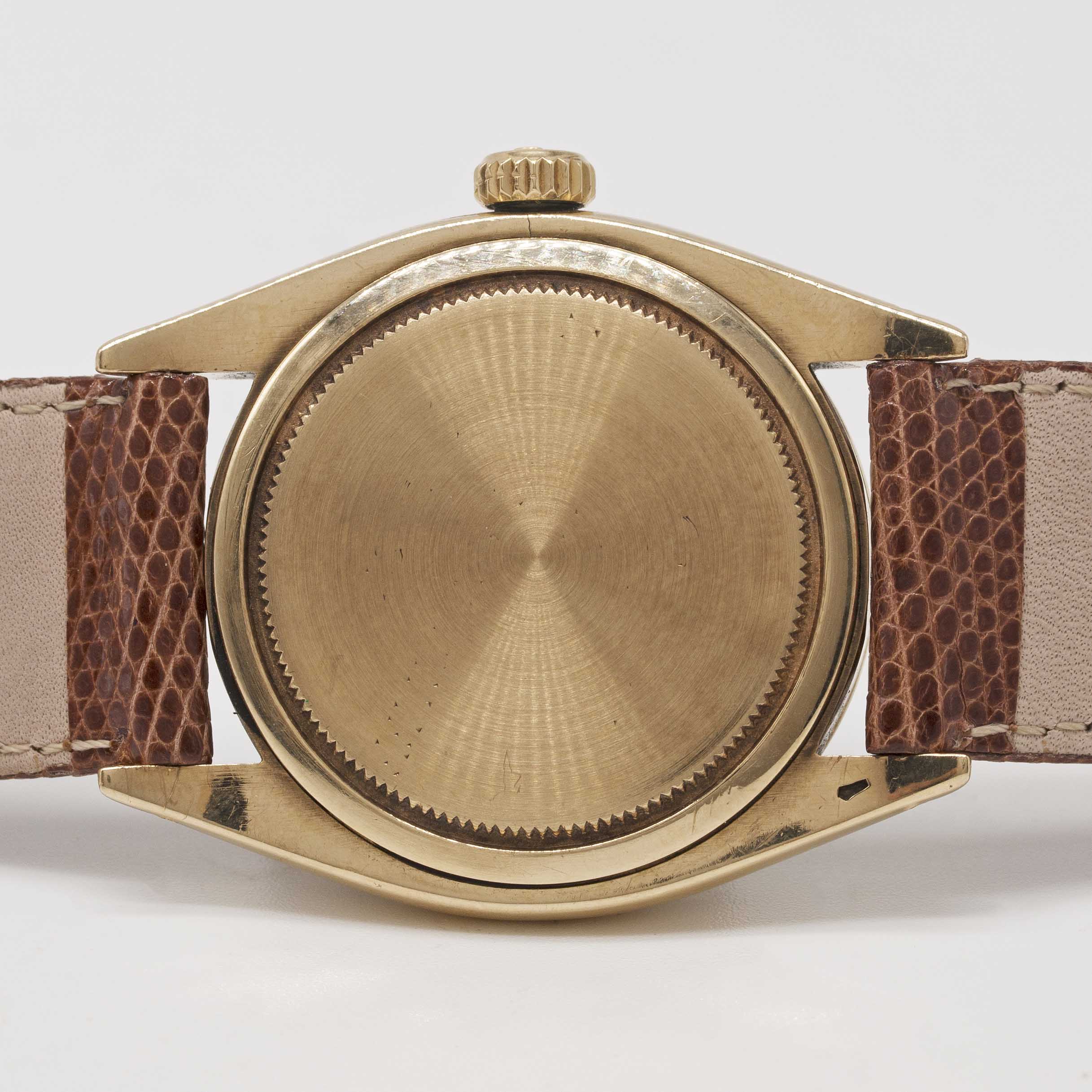 A GENTLEMAN'S 9CT SOLID GOLD ROLEX OYSTER PRECISION WRIST WATCH CIRCA 1959, REF. 6426 WITH 3-6-9 " - Image 5 of 8