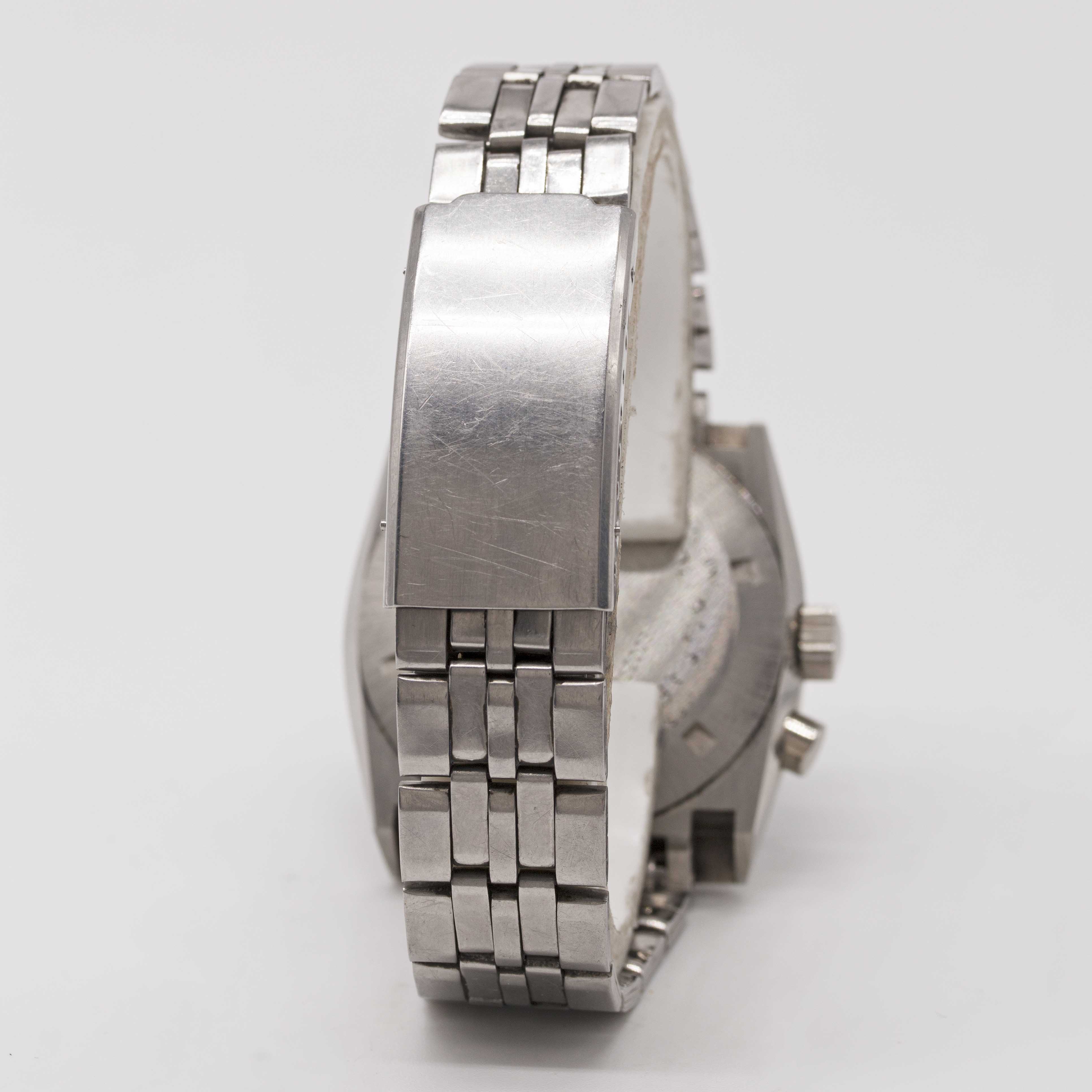 A GENTLEMAN'S STAINLESS STEEL AQUASTAR REGATE AUTOMATIC YACHTING BRACELET WATCH CIRCA 1970s, WITH - Image 5 of 7
