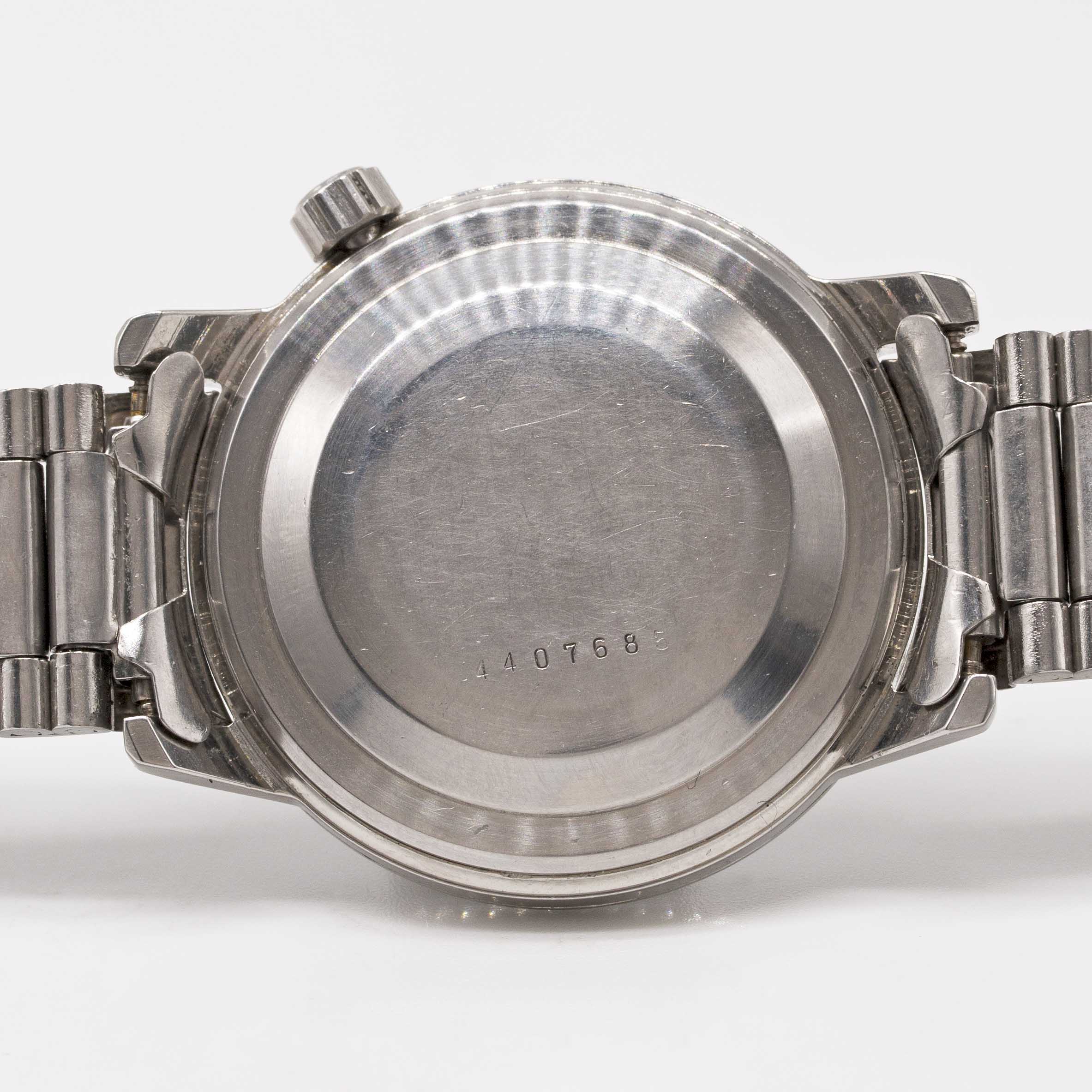 A GENTLEMAN'S STAINLESS STEEL SEIKO SPORTSMATIC SILVERWAVE AUTOMATIC DIVERS BRACELET WATCH CIRCA - Image 6 of 7