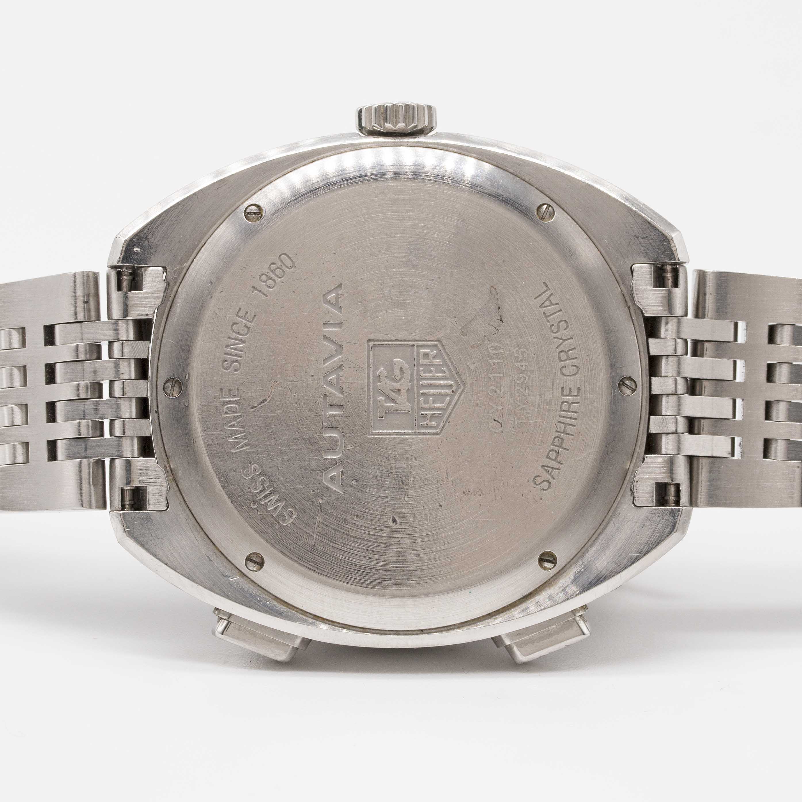 A GENTLEMAN'S STAINLESS STEEL TAG HEUER AUTAVIA AUTOMATIC CHRONOGRAPH BRACELET WATCH DATED 2003, - Image 5 of 8