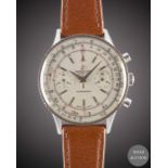 A GENTLEMAN'S STAINLESS STEEL BREITLING CHRONOMAT CHRONOGRAPH WRIST WATCH CIRCA 1966, REF. 808