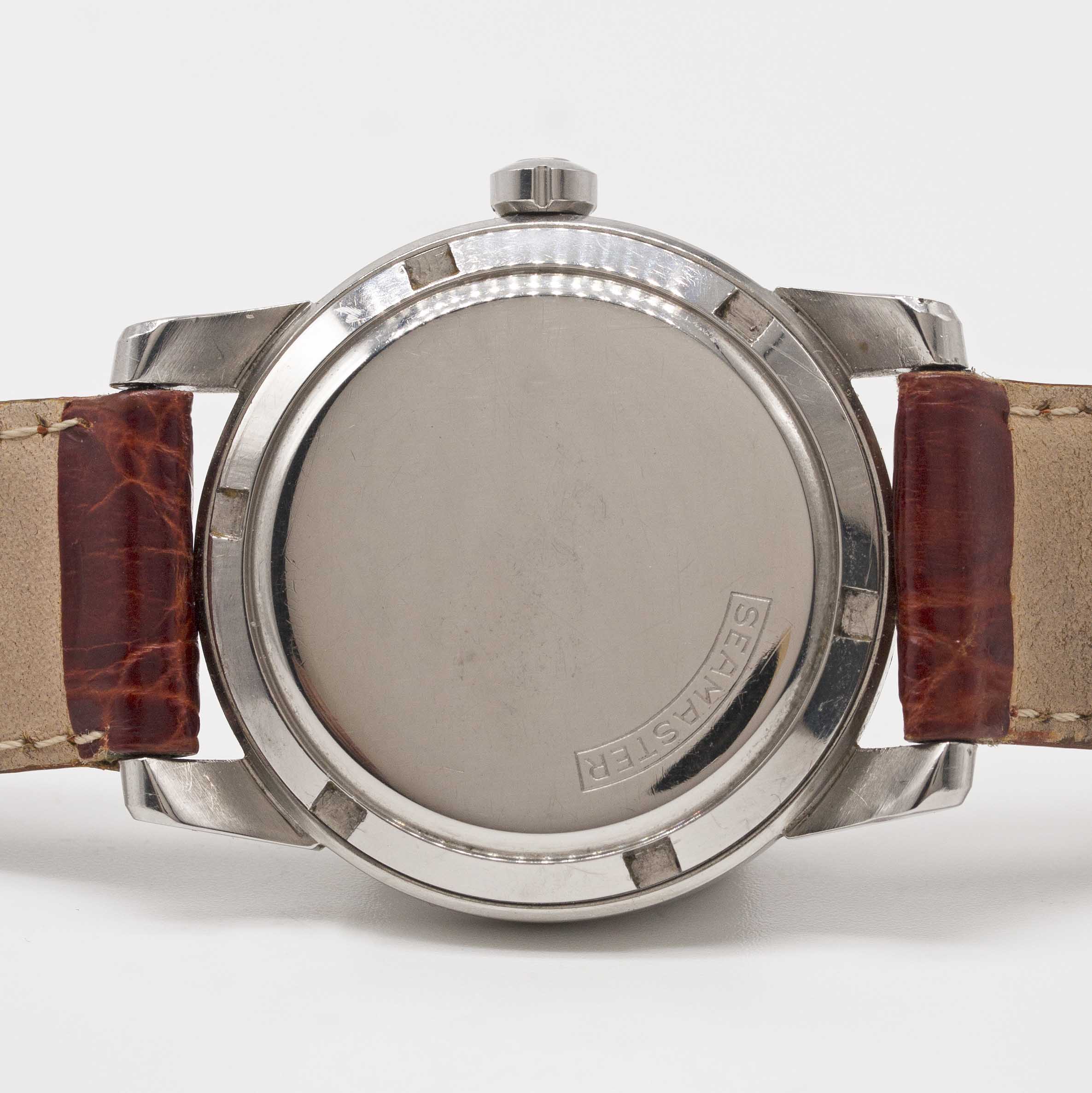 A GENTLEMAN'S STAINLESS STEEL OMEGA SEAMASTER AUTOMATIC WRIST WATCH CIRCA 1953, REF. 2576-6 WITH " - Image 5 of 6