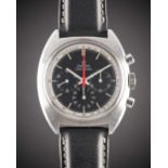 A GENTLEMAN'S STAINLESS STEEL OMEGA SEAMASTER CHRONOGRAPH WRIST WATCH CIRCA 1967, REF. 145.006-66