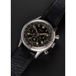 A GENTLEMAN'S LARGE SIZE STAINLESS STEEL GALLET MULTICHRON 12 "JIM CLARK" CHRONOGRAPH WRIST WATCH