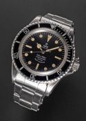 A GENTLEMAN'S STAINLESS STEEL ROLEX TUDOR OYSTER PRINCE SUBMARINER BRACELET WATCH CIRCA 1968, REF.