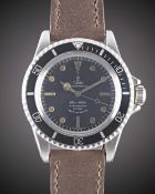 A GENTLEMAN'S STAINLESS STEEL ROLEX TUDOR OYSTER PRINCE SUBMARINER WRIST WATCH CIRCA 1968, REF.