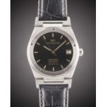 A RARE GENTLEMAN'S STAINLESS STEEL IWC INGENIEUR AUTOMATIC 500.000 A/M WRIST WATCH CIRCA 1990,