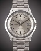 A GENTLEMAN'S STAINLESS STEEL OMEGA SEAMASTER AUTOMATIC CHRONOMETER BRACELET WATCH CIRCA 1972,