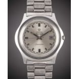 A GENTLEMAN'S STAINLESS STEEL OMEGA SEAMASTER AUTOMATIC CHRONOMETER BRACELET WATCH CIRCA 1972,