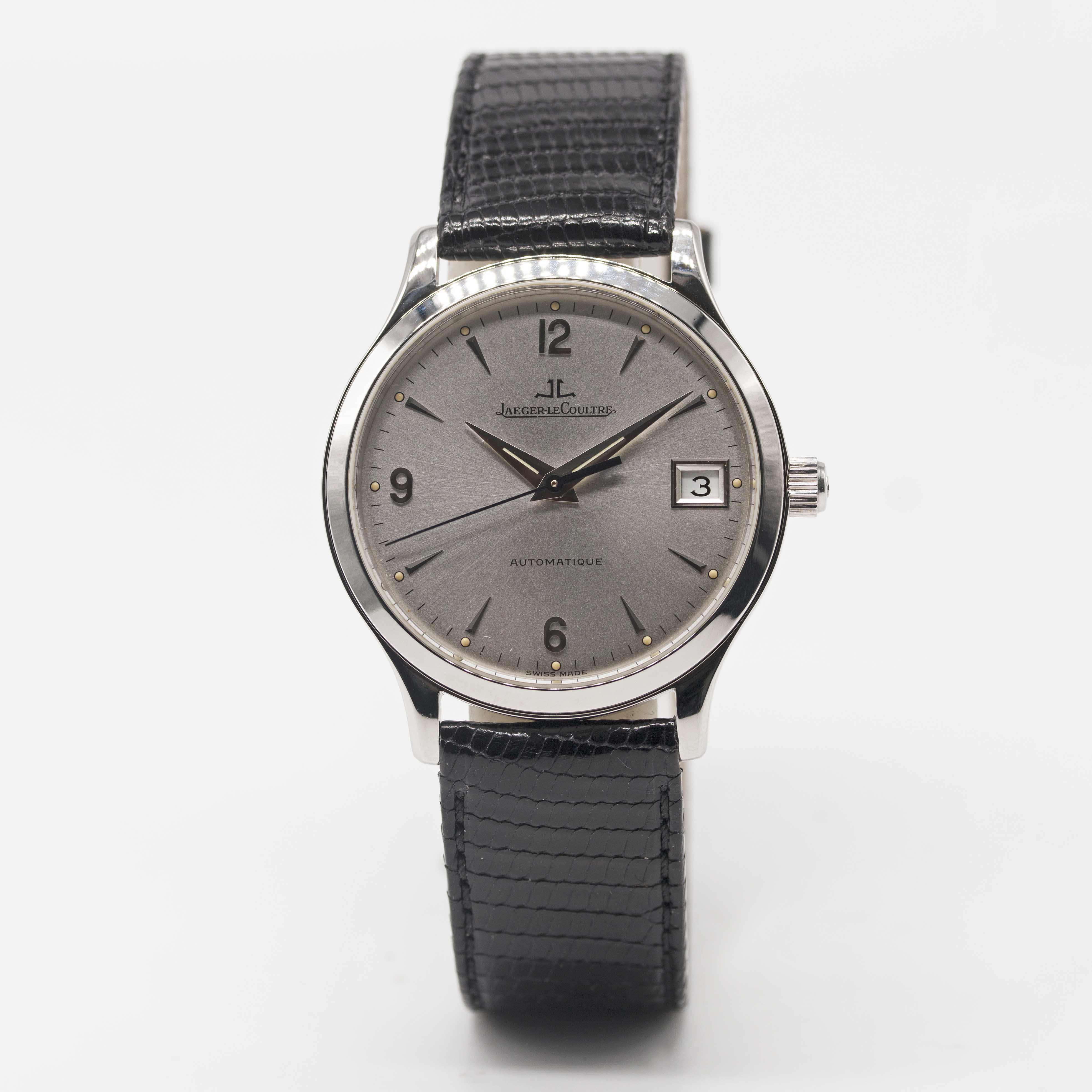 A GENTLEMAN'S STAINLESS STEEL JAEGER LECOULTRE MASTER CONTROL AUTOMATIQUE WRIST WATCH CIRCA 1996, - Image 2 of 6