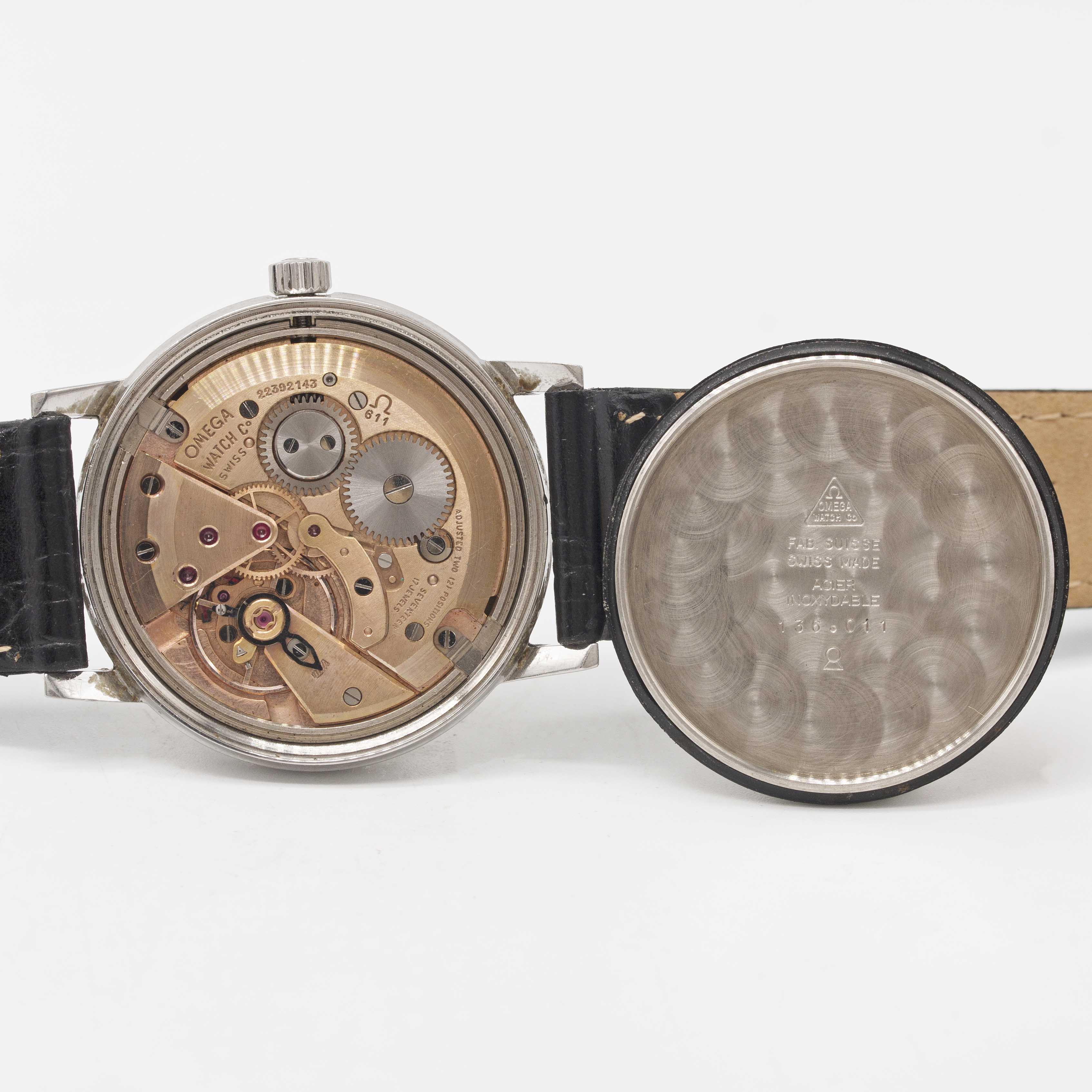 A GENTLEMAN'S STAINLESS STEEL OMEGA SEAMASTER 600 WRIST WATCH CIRCA 1965, REF. 136.011 Movement: - Image 6 of 6