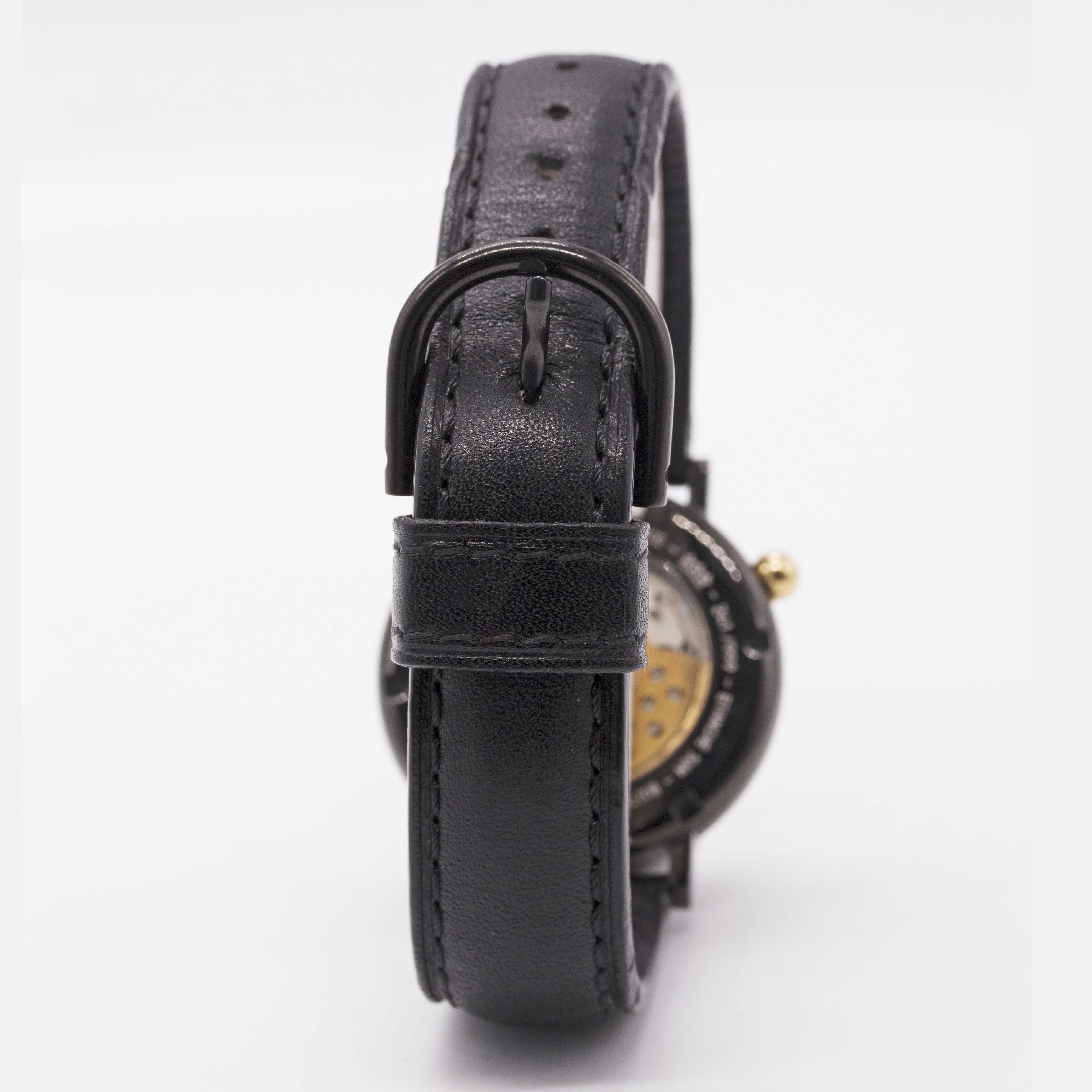 A GENTLEMAN'S SIZE BLACK COATED STAINLESS STEEL ALAIN SILBERSTEIN ARITEK AUTOMATIC WRIST WATCH CIRCA - Image 5 of 8