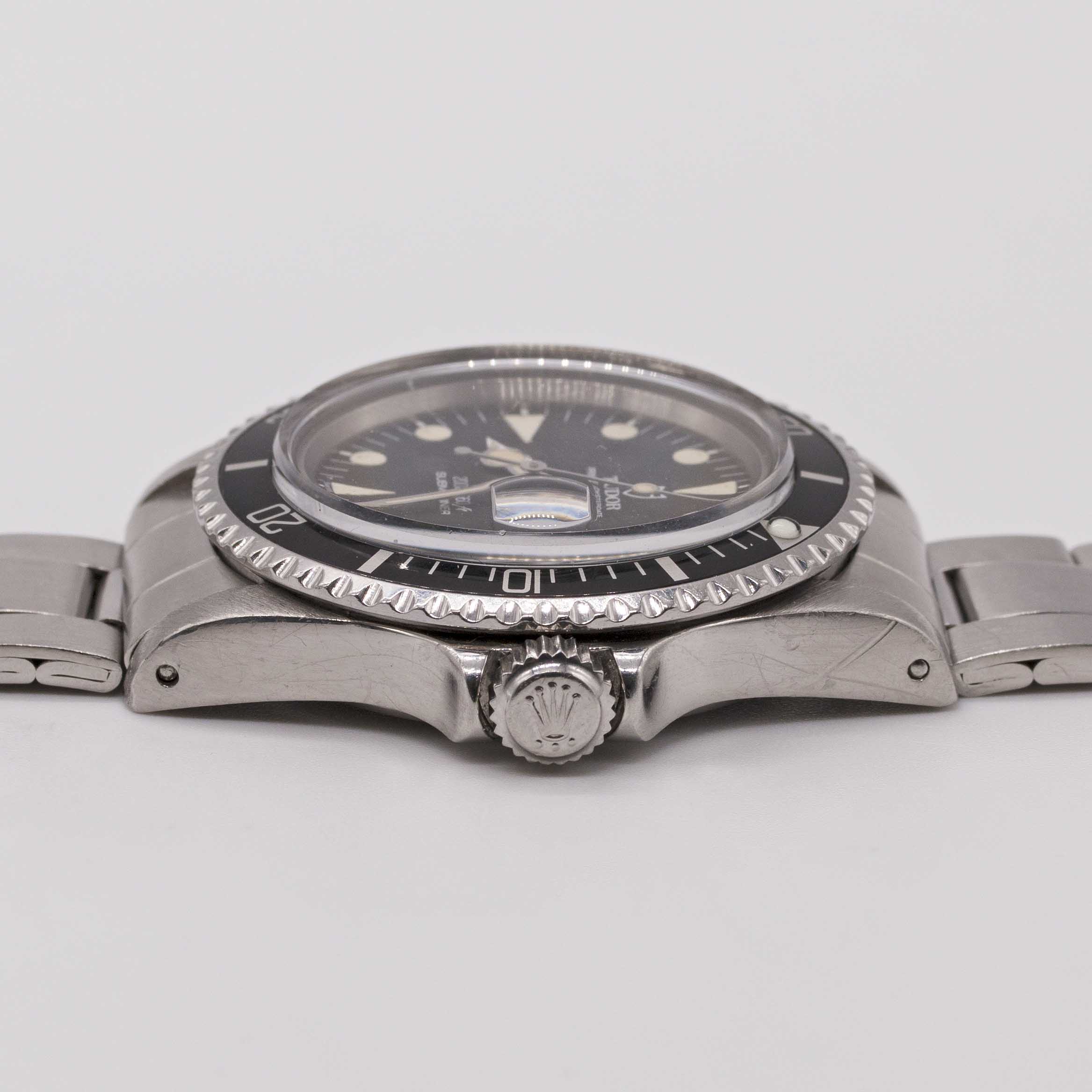 A GENTLEMAN'S STAINLESS STEEL ROLEX TUDOR PRINCE OYSTERDATE "LOLLIPOP" SUBMARINER BRACELET WATCH - Image 8 of 9