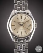 A GENTLEMAN'S STAINLESS STEEL ETERNA MATIC KONTIKI BRACELET WATCH CIRCA 1968, REF. 130 TT