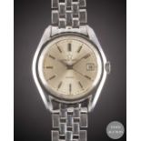 A GENTLEMAN'S STAINLESS STEEL ETERNA MATIC KONTIKI BRACELET WATCH CIRCA 1968, REF. 130 TT