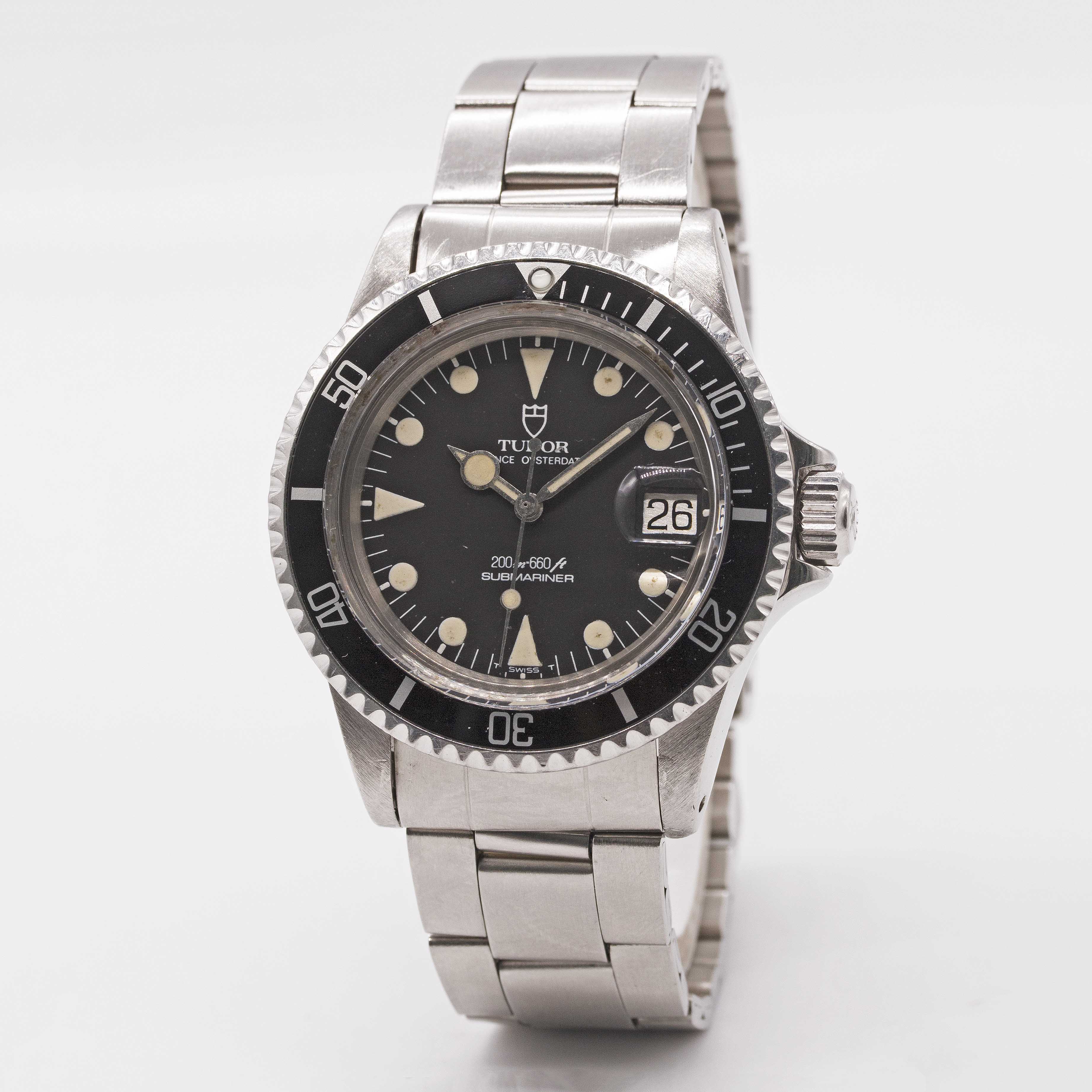 A GENTLEMAN'S STAINLESS STEEL ROLEX TUDOR PRINCE OYSTERDATE "LOLLIPOP" SUBMARINER BRACELET WATCH - Image 3 of 9