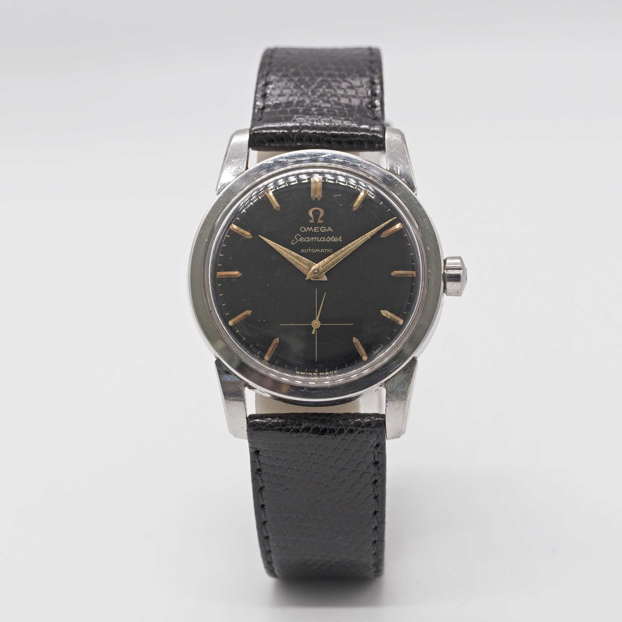 A GENTLEMAN'S STAINLESS STEEL OMEGA SEAMASTER AUTOMATIC WRIST WATCH CIRCA 1956, REF. 2846 / 2848 6 - Image 2 of 8