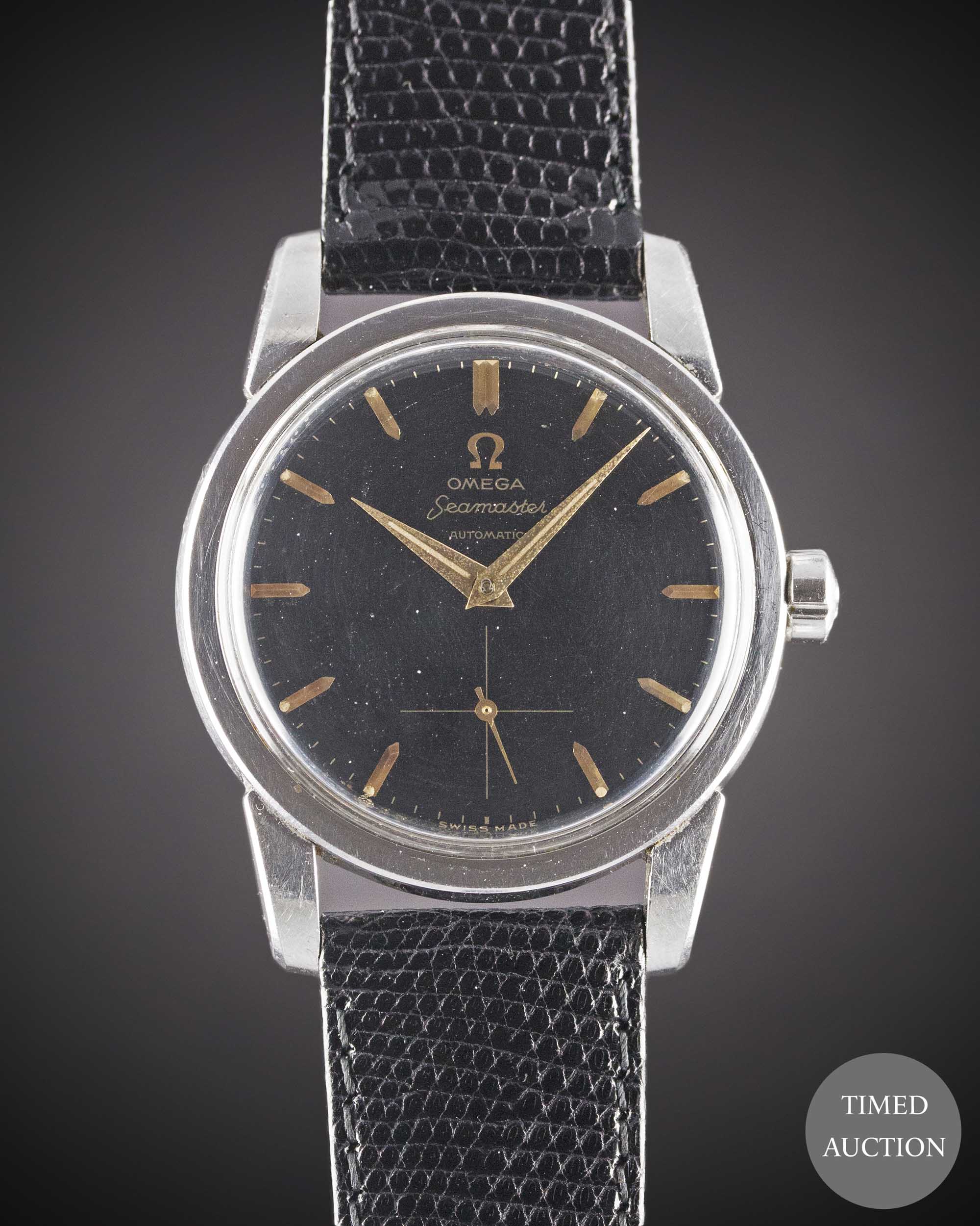 A GENTLEMAN'S STAINLESS STEEL OMEGA SEAMASTER AUTOMATIC WRIST WATCH CIRCA 1956, REF. 2846 / 2848 6