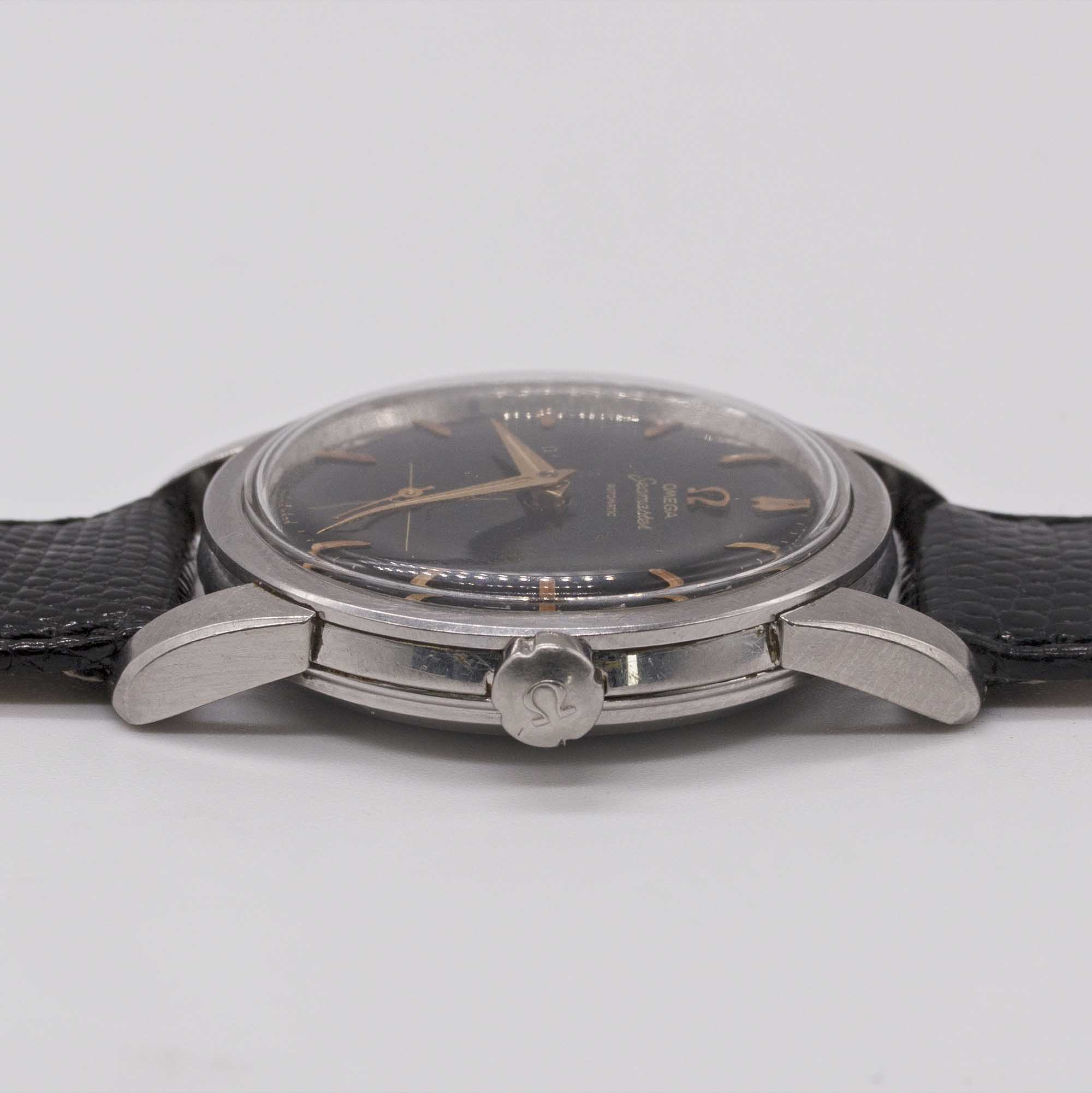 A GENTLEMAN'S STAINLESS STEEL OMEGA SEAMASTER AUTOMATIC WRIST WATCH CIRCA 1956, REF. 2846 / 2848 6 - Image 7 of 8