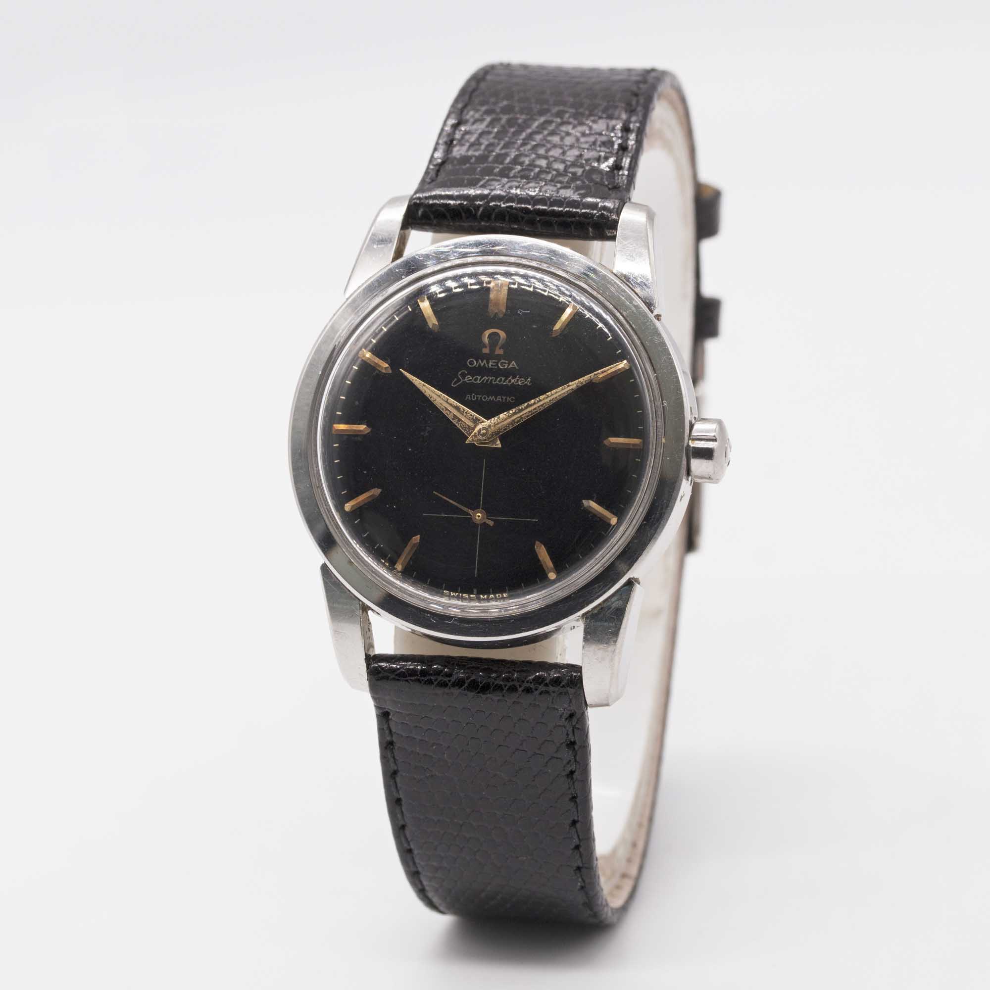 A GENTLEMAN'S STAINLESS STEEL OMEGA SEAMASTER AUTOMATIC WRIST WATCH CIRCA 1956, REF. 2846 / 2848 6 - Image 3 of 8