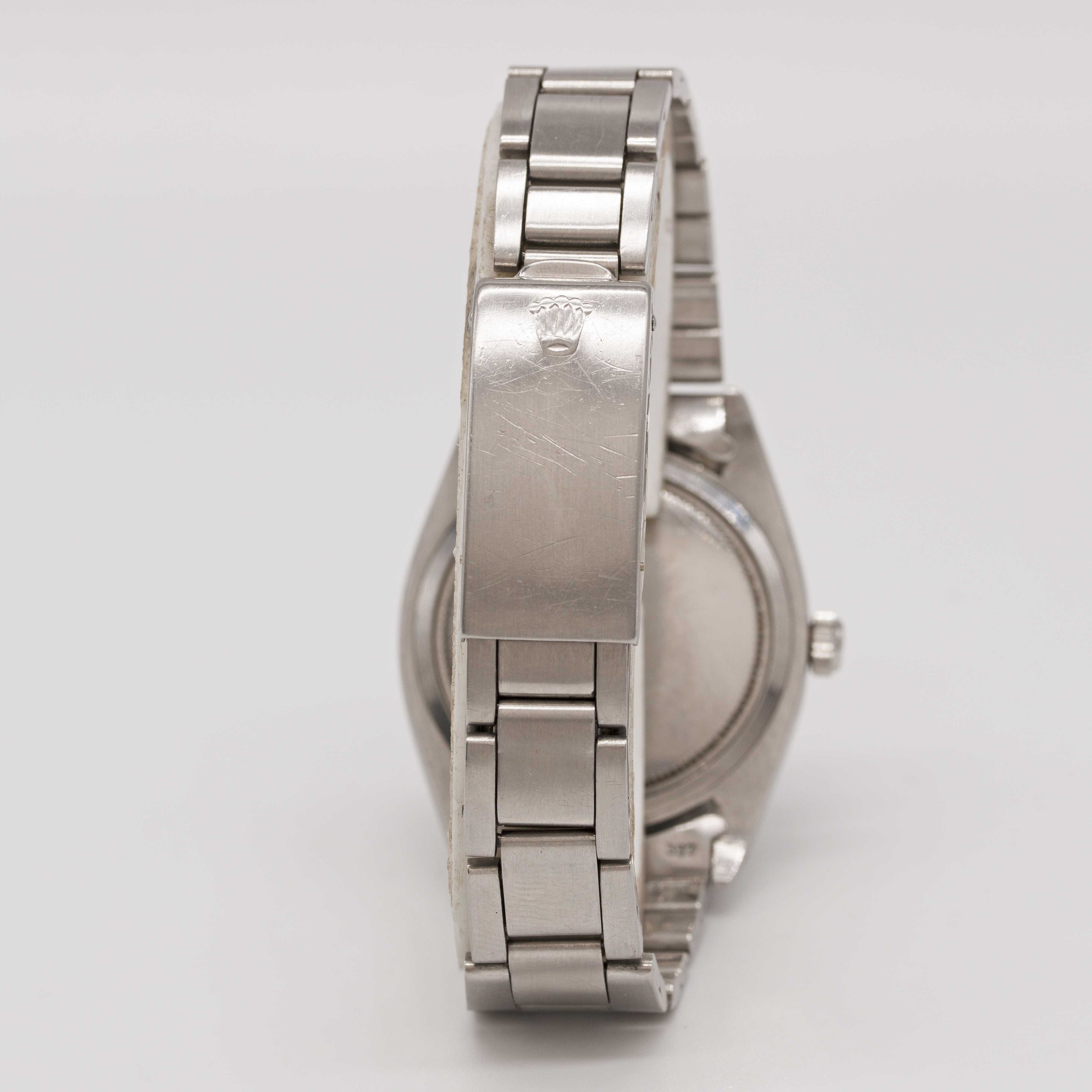 A GENTLEMAN'S STAINLESS STEEL ROLEX OYSTERDATE PRECISION BRACELET WATCH CIRCA 1966, REF. 6694 WITH - Image 6 of 10