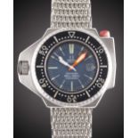 A GENTLEMAN'S STAINLESS STEEL OMEGA SEAMASTER PROFESSIONAL 600 "PLOPROF" DIVERS BRACELET WATCH DATED