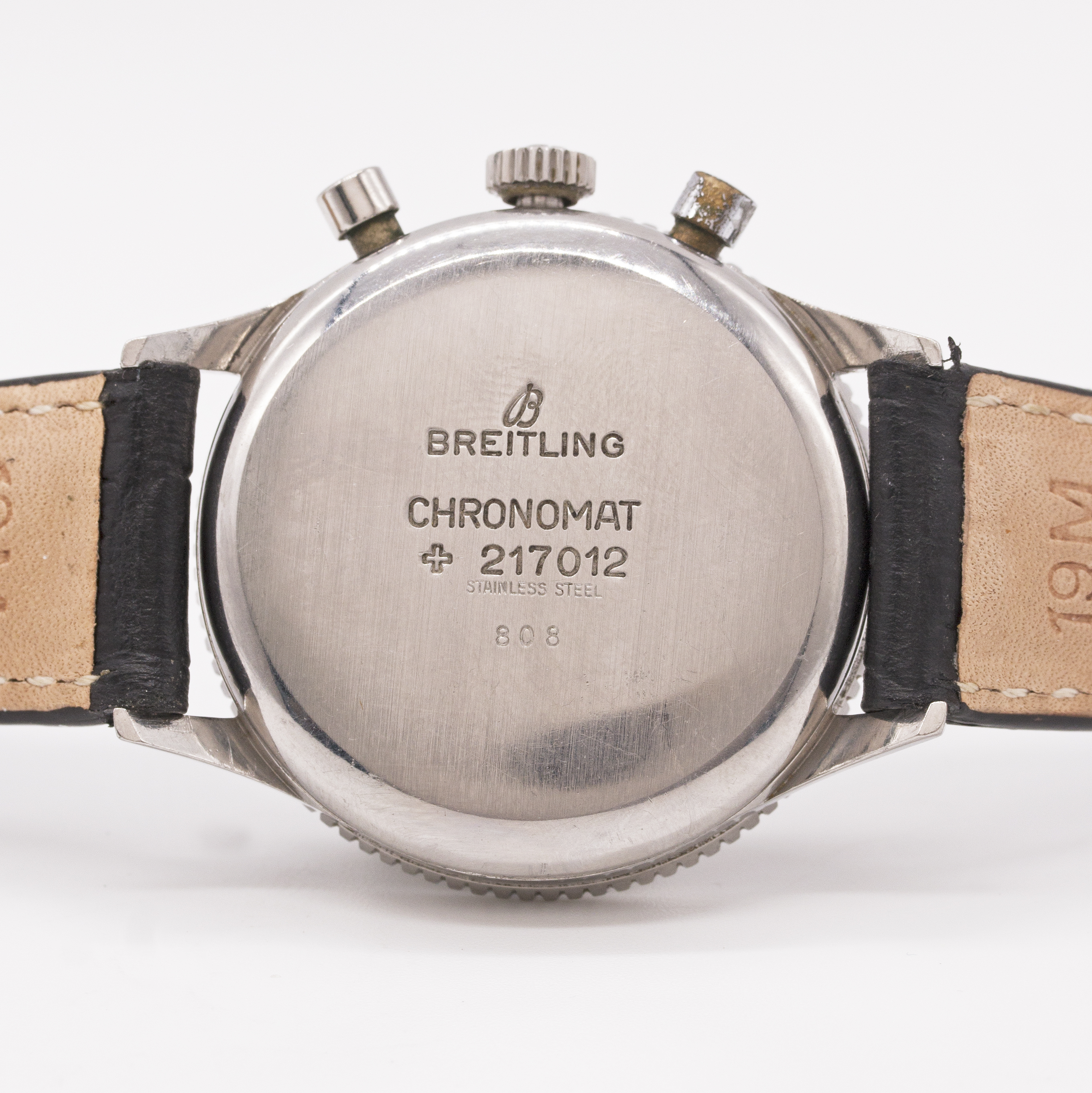 A GENTLEMAN'S STAINLESS STEEL BREITLING CHRONOMAT CHRONOGRAPH WRIST WATCH CIRCA 1963, REF. 808 - Image 7 of 10