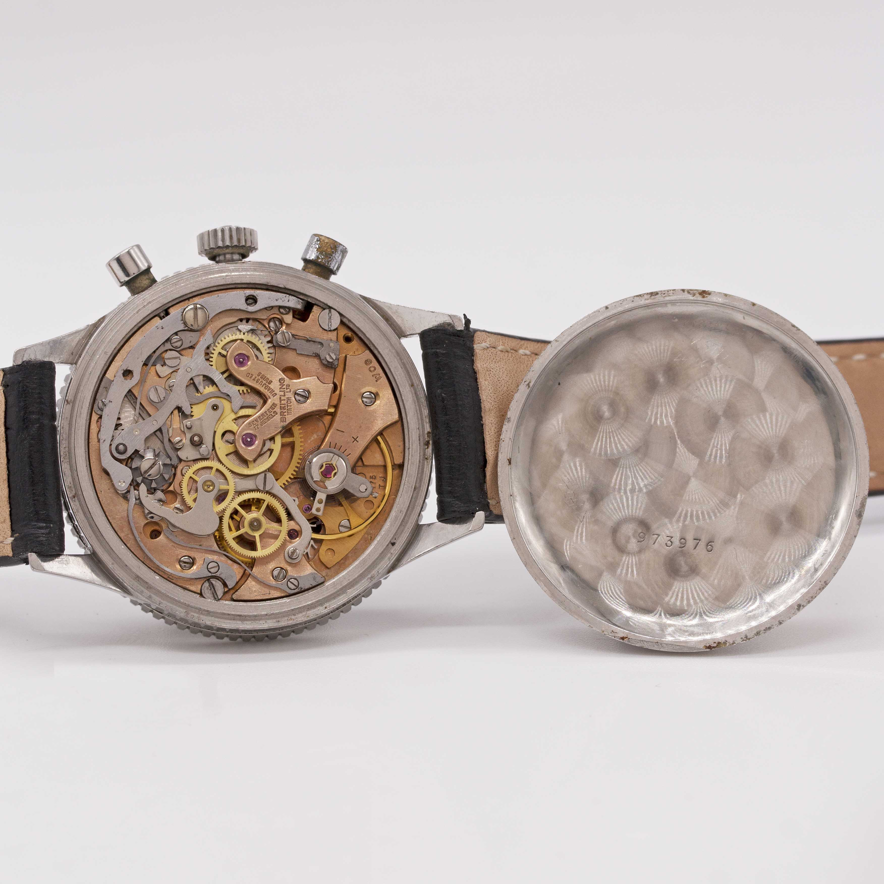 A GENTLEMAN'S STAINLESS STEEL BREITLING CHRONOMAT CHRONOGRAPH WRIST WATCH CIRCA 1963, REF. 808 - Image 8 of 10