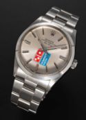 A RARE GENTLEMAN'S STAINLESS STEEL ROLEX OYSTER PERPETUAL AIR KING BRACELET WATCH CIRCA 1989, REF.