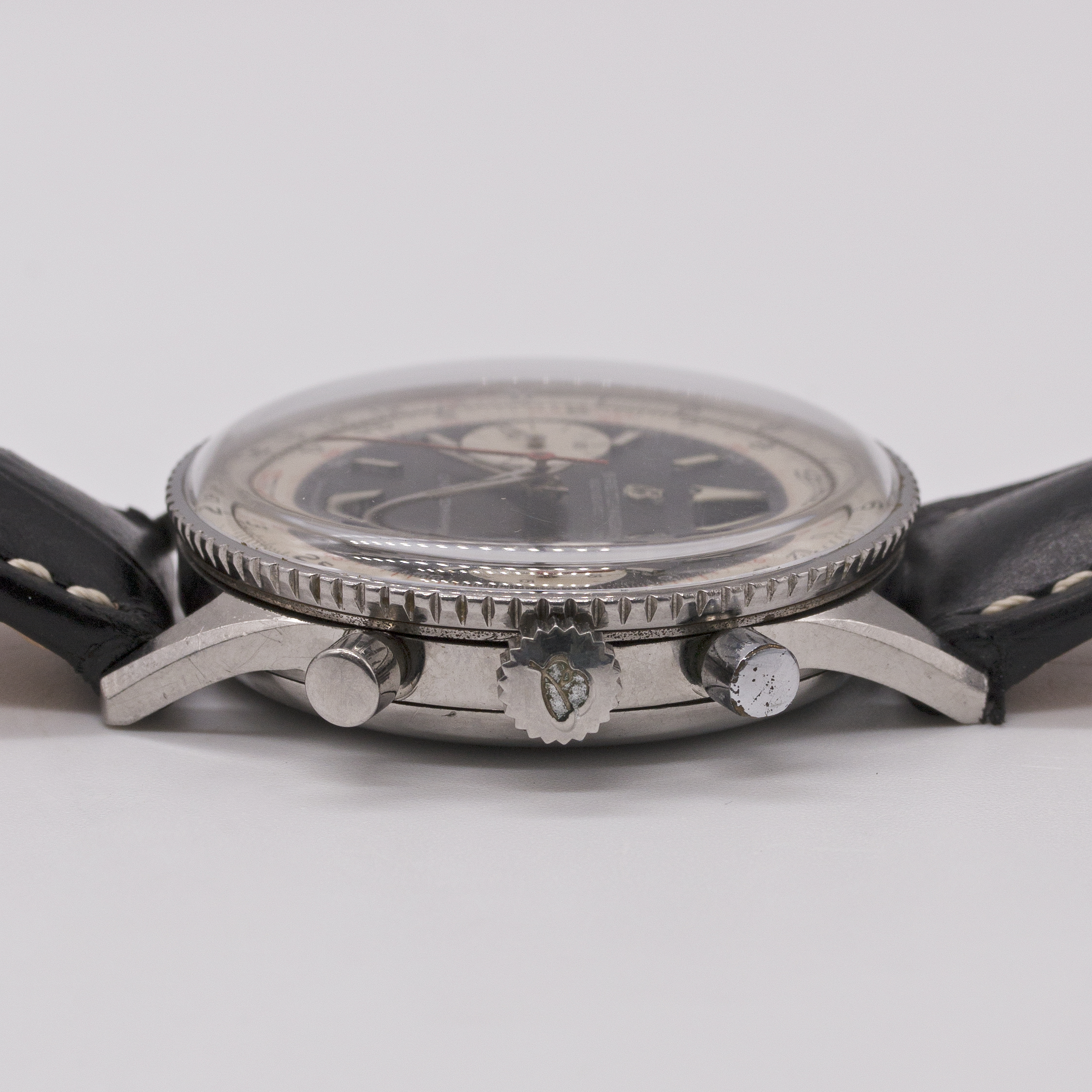 A GENTLEMAN'S STAINLESS STEEL BREITLING CHRONOMAT CHRONOGRAPH WRIST WATCH CIRCA 1963, REF. 808 - Image 9 of 10