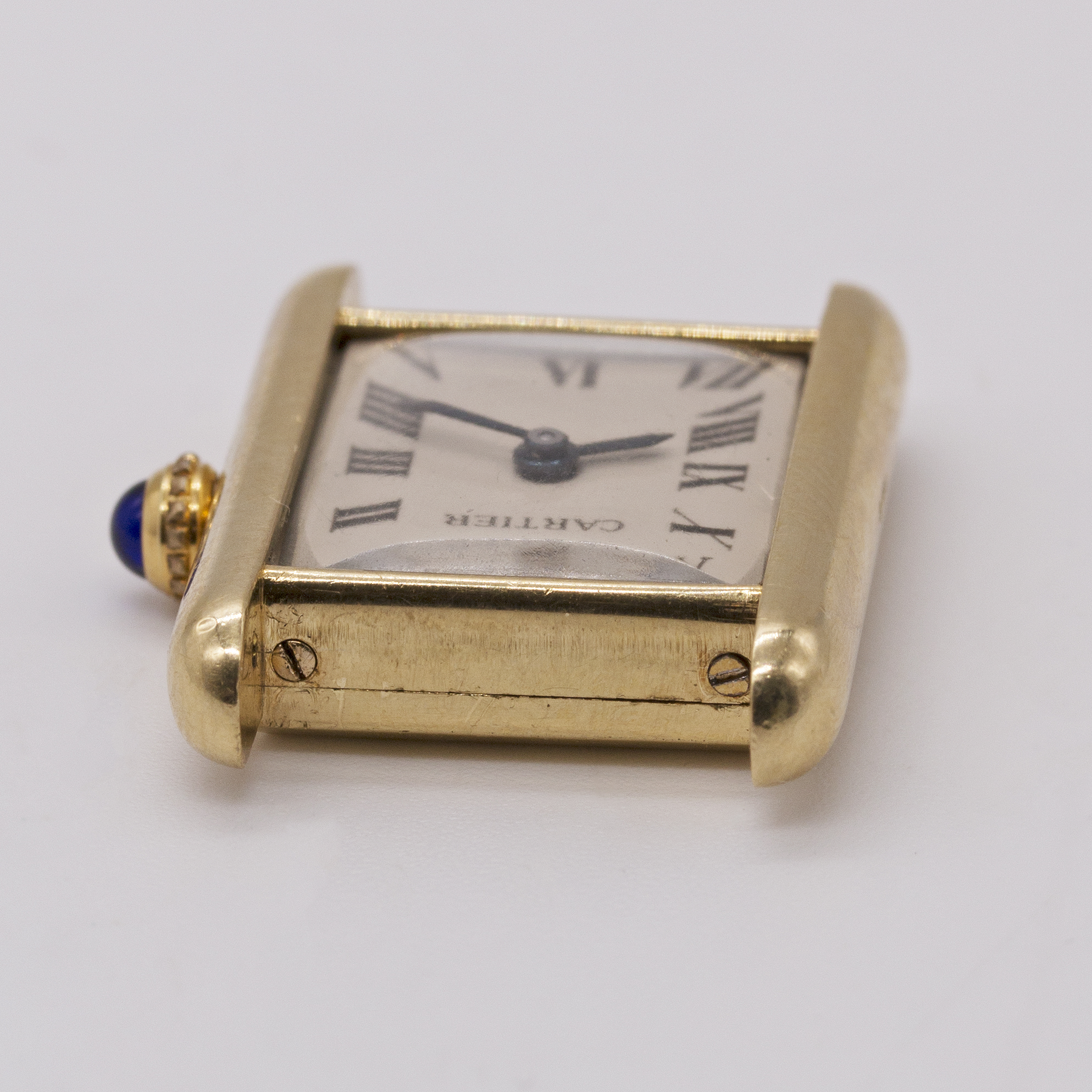 A RARE LADIES 18K SOLID GOLD CARTIER LONDON TANK "LC" WRIST WATCH CIRCA 1975, WITH LONDON - Image 11 of 14