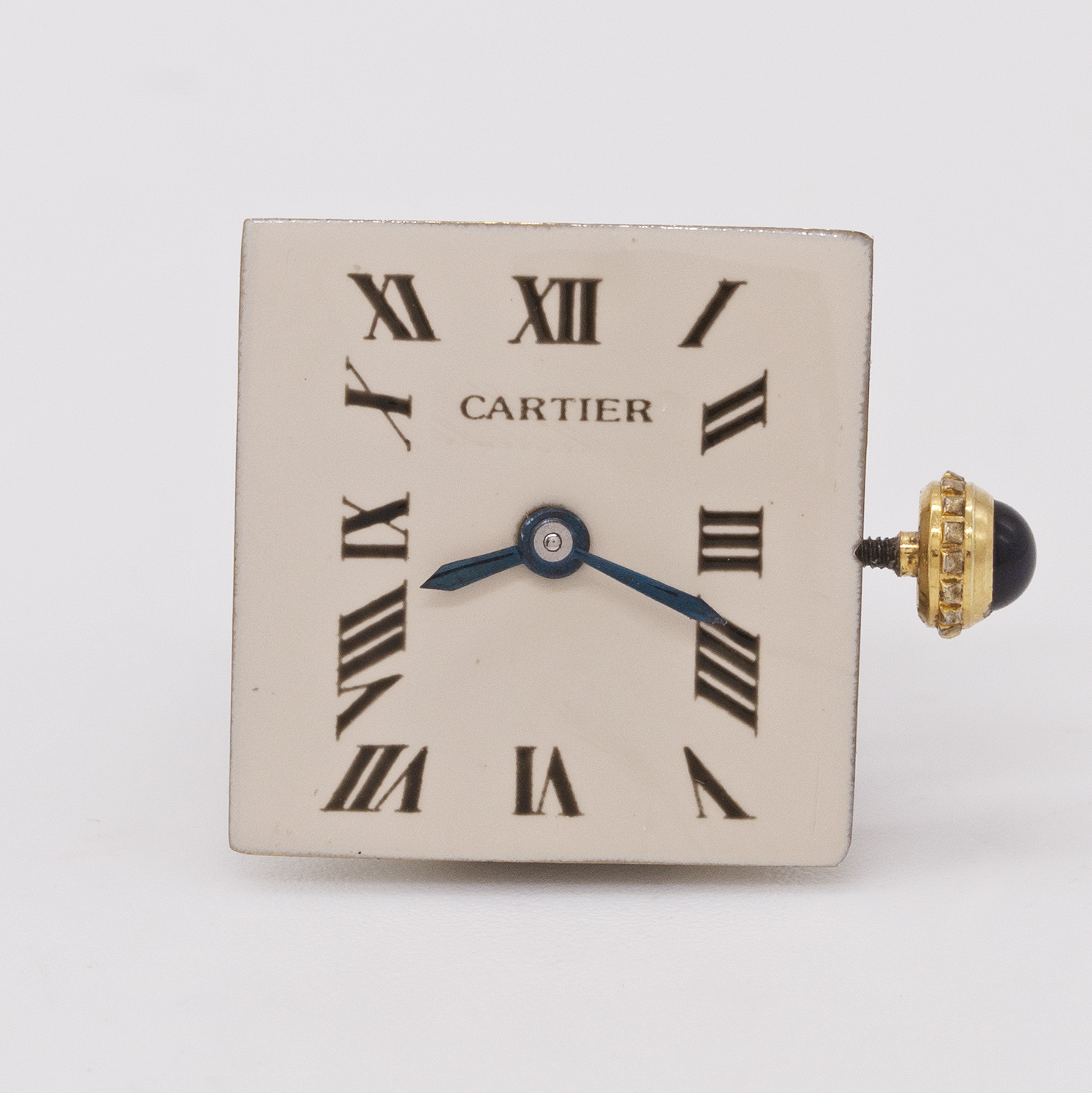 A RARE LADIES 18K SOLID GOLD CARTIER LONDON TANK "LC" WRIST WATCH CIRCA 1975, WITH LONDON - Image 8 of 14