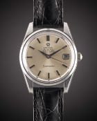 A GENTLEMAN'S STAINLESS STEEL OMEGA SEAMASTER AUTOMATIC CHRONOMETER WRIST WATCH CIRCA 1971, REF.