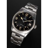 A RARE GENTLEMAN'S STAINLESS STEEL ROLEX TUDOR PRINCE OYSTERDATE RANGER BRACELET WATCH CIRCA 1967,