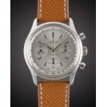 A GENTLEMAN'S STAINLESS STEEL BREITLING TOP TIME CHRONOGRAPH WRIST WATCH CIRCA 1964, REF. 810 "