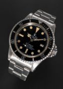 A GENTLEMAN'S STAINLESS STEEL ROLEX OYSTER PERPETUAL SEA DWELLER BRACELET WATCH CIRCA 1979, REF.