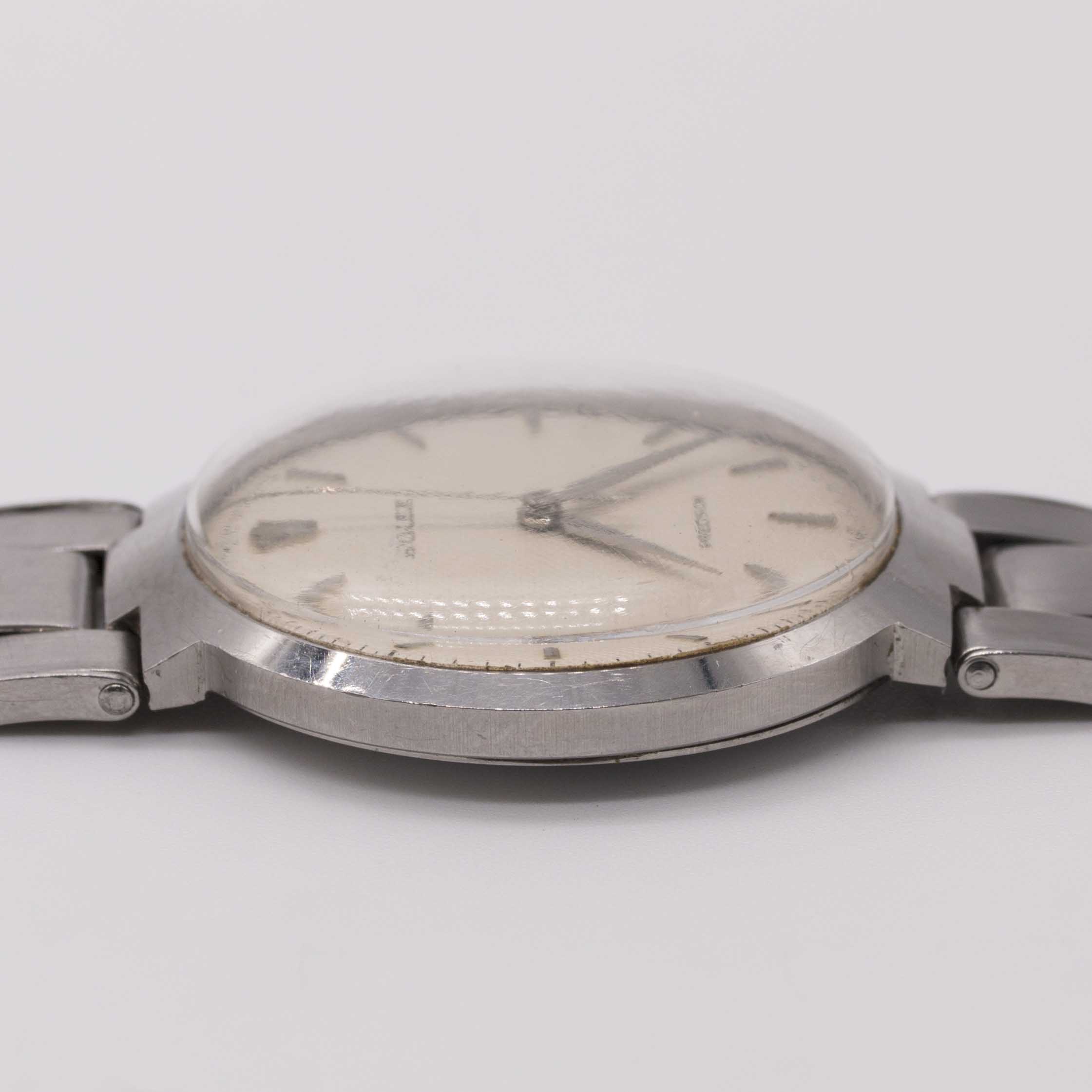 A RARE GENTLEMAN'S STAINLESS STEEL ROLEX "UFO" PRECISION BRACELET WATCH CIRCA 1958, REF. 9083 WITH - Image 11 of 12